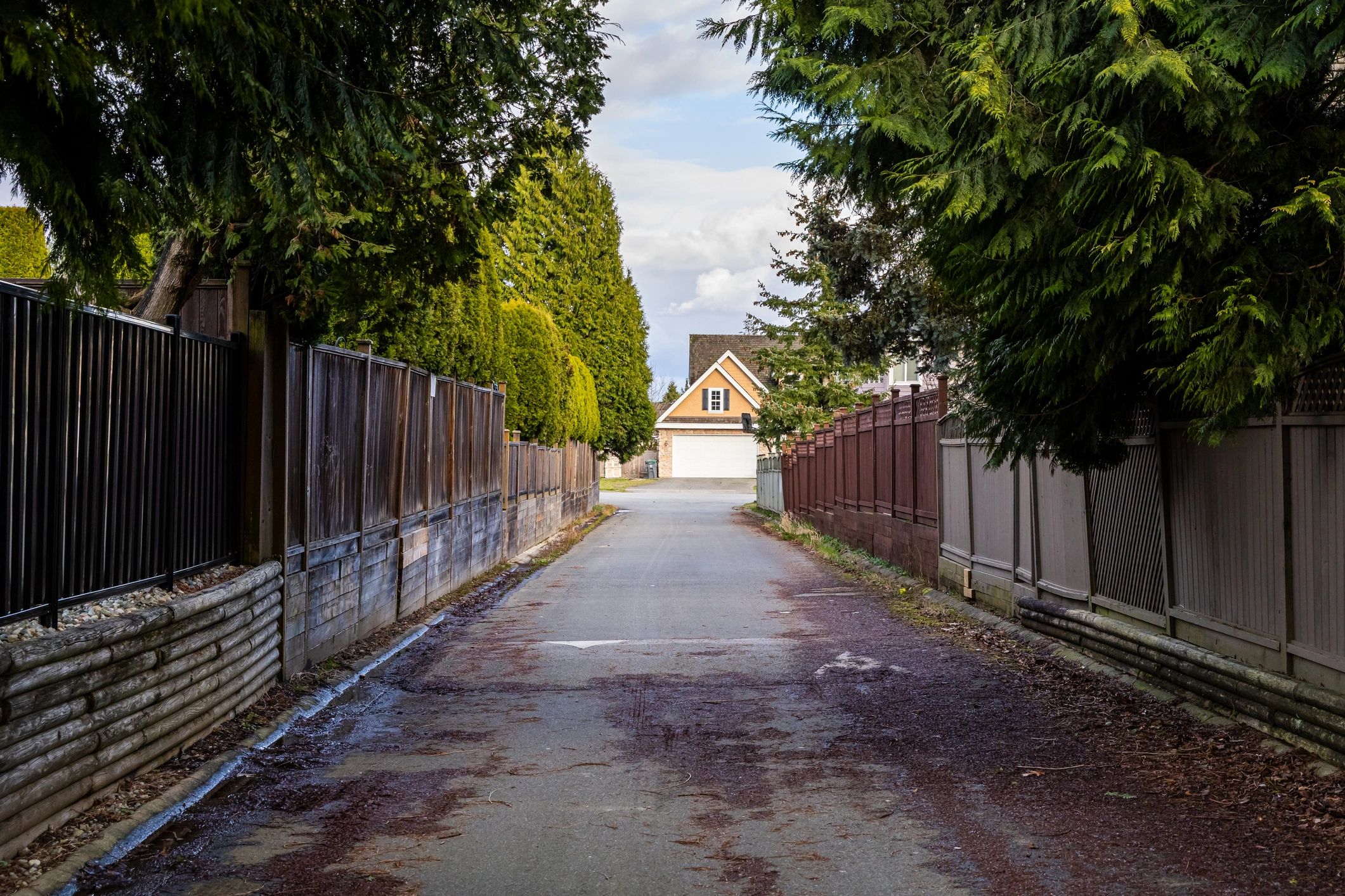modern house exterior Surrey BC